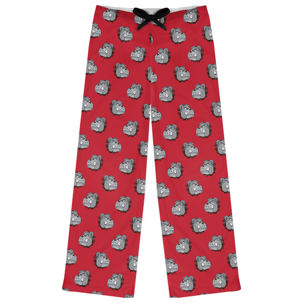 Custom School Mascot Womens Pajama Pants - M