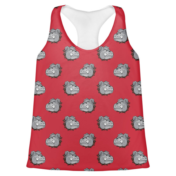 Custom School Mascot Womens Racerback Tank Top