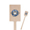 School Mascot Rectangle Wooden Stir Sticks (Personalized)