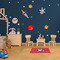 School Mascot Woven Floor Mat - LIFESTYLE (child's bedroom)