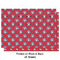 School Mascot Wrapping Paper Sheet - Double Sided - Front