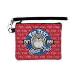 School Mascot Wristlet ID Case w/ Name or Text