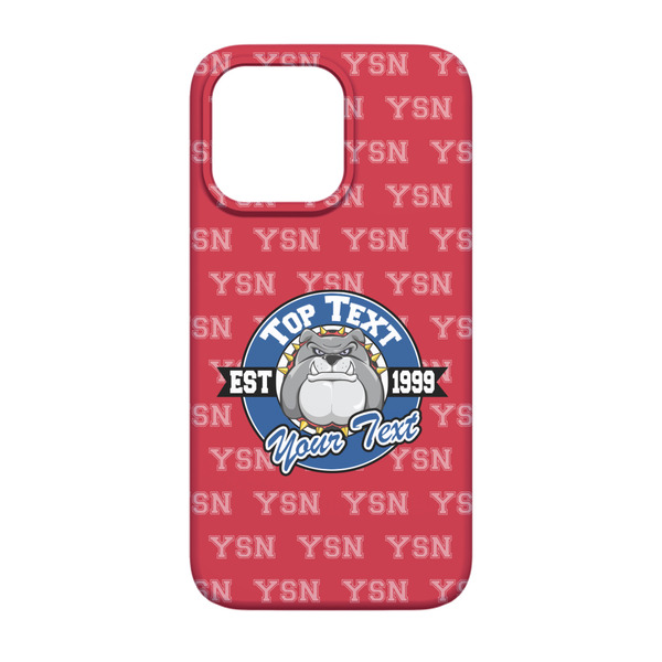 School Mascot iPhone 13 Case - Back