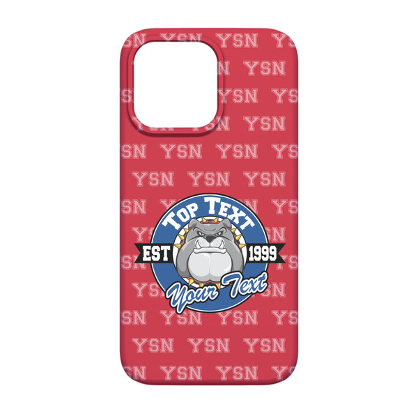 School Mascot iPhone 13 Pro Case - Back