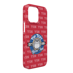 School Mascot iPhone Case - Plastic - iPhone 13 Pro Max (Personalized)