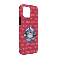 School Mascot iPhone Case - Rubber Lined - iPhone 13 (Personalized)