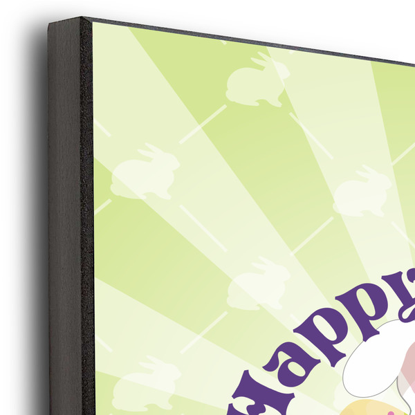 Easter Bunny 11x14 Wood Print - Closeup