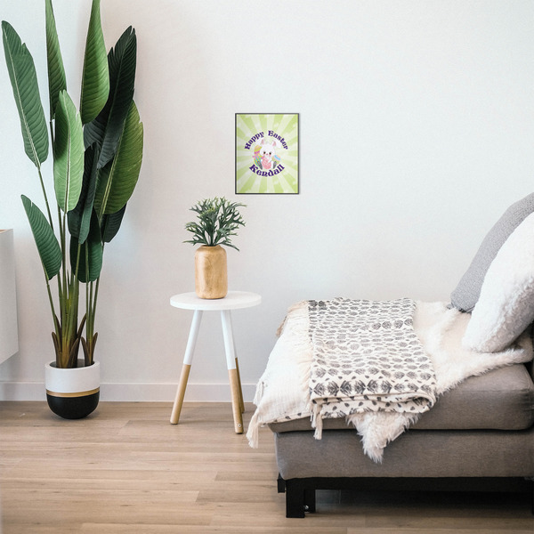 Easter Bunny 11x14 Wood Print - In Context