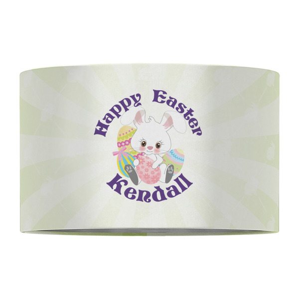 Easter Bunny 12" Drum Lampshade - FRONT (Fabric)