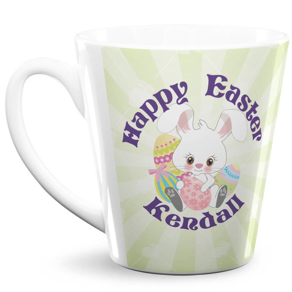 Custom Easter Bunny 12 Oz Latte Mug (Personalized)