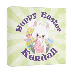 Easter Bunny Canvas Print - 12x12 (Personalized)
