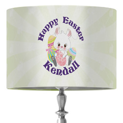 Easter Bunny 16" Drum Lamp Shade - Fabric (Personalized)