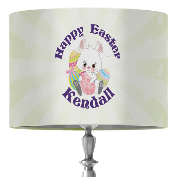 Custom Easter Bunny 16" Drum Lamp Shade - Fabric (Personalized)