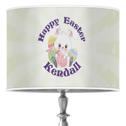 Easter Bunny 16" Drum Lamp Shade - Poly-film (Personalized)