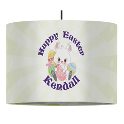 Easter Bunny Drum Pendant Lamp (Personalized)