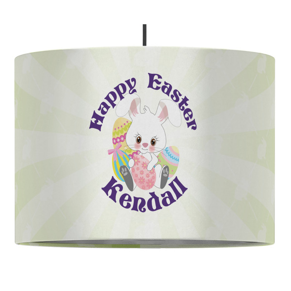 Custom Easter Bunny Drum Pendant Lamp (Personalized)