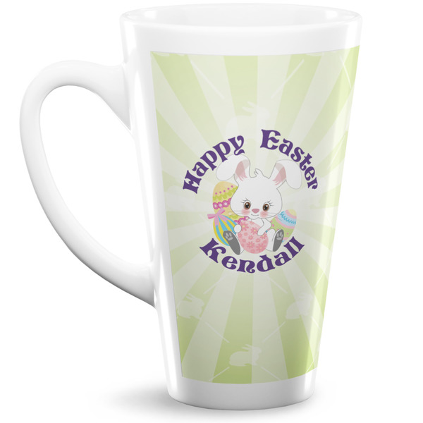 Custom Easter Bunny 16 Oz Latte Mug (Personalized)