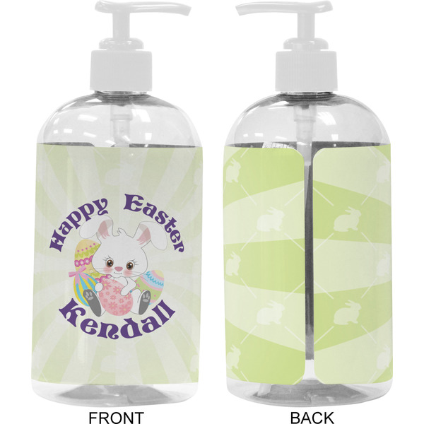 Easter Bunny 16 oz Plastic Liquid Dispenser- Approval- White