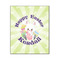 Easter Bunny Wood Print - 16x20 (Personalized)