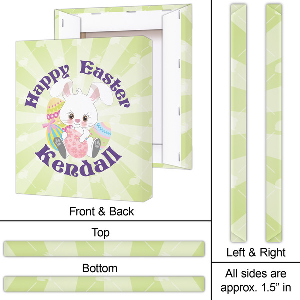 Easter Bunny 20x24 - Canvas Print - Approval