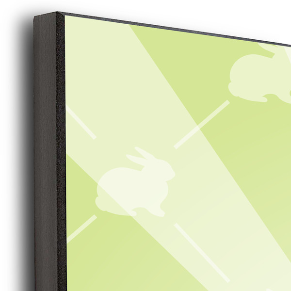 Easter Bunny 20x24 Wood Print - Closeup