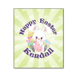 Easter Bunny Wood Print - 20x24 (Personalized)