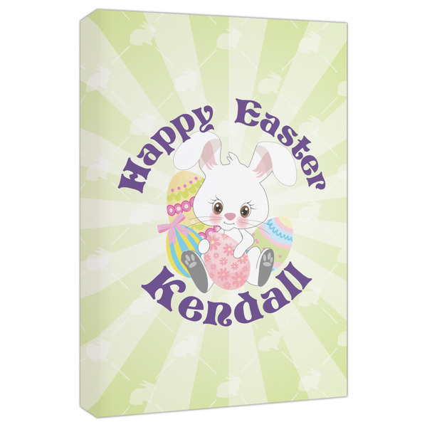 Custom Easter Bunny Canvas Print - 20x30 (Personalized)