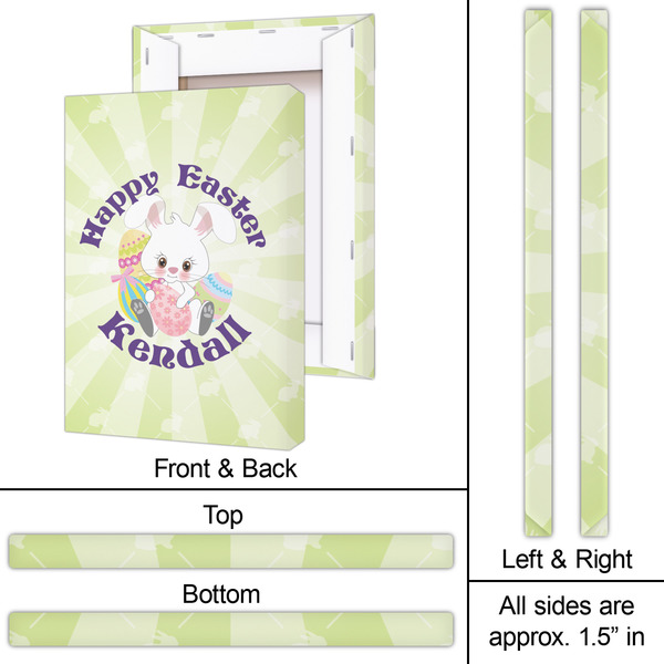 Easter Bunny 20x30 - Canvas Print - Approval