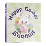 Easter Bunny 3-Ring Binder - 1 inch (Personalized)