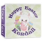 Easter Bunny 3-Ring Binder - 3 inch (Personalized)