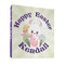 Easter Bunny 3 Ring Binder - Full Wrap - 1" (Personalized)