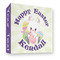 Easter Bunny 3 Ring Binders - Full Wrap - 3" - FRONT