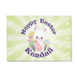 Easter Bunny 4' x 6' Patio Rug (Personalized)