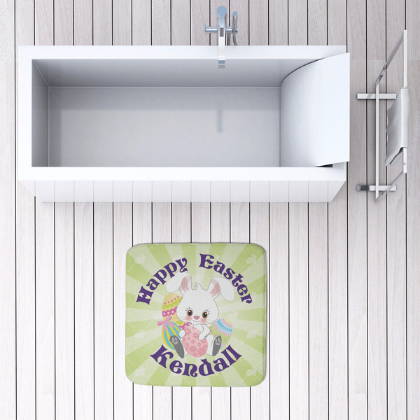 Easter Bunny 48x48 Foam Memory Mat - LIFESTYLE