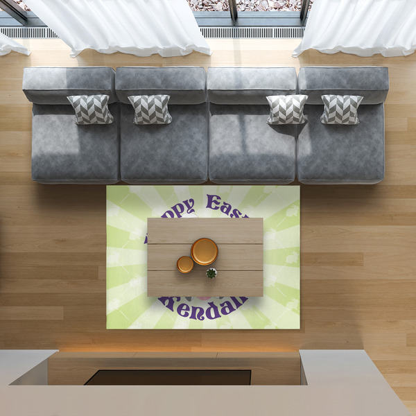 Easter Bunny 5'x7' Indoor Area Rugs - IN CONTEXT