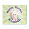 Easter Bunny 8' x 10' Patio Rug (Personalized)