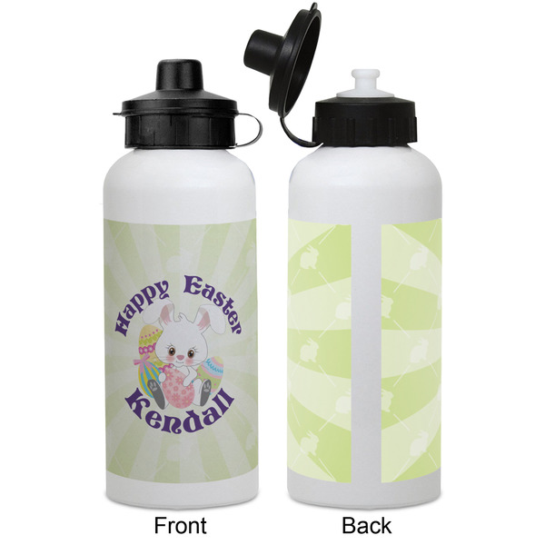 Easter Bunny Aluminum Water Bottle - White APPROVAL