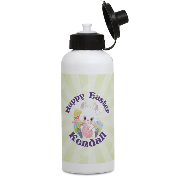 Custom Easter Bunny Water Bottles - Aluminum - 20 oz - White (Personalized)