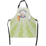 Easter Bunny Apron With Pockets w/ Name or Text