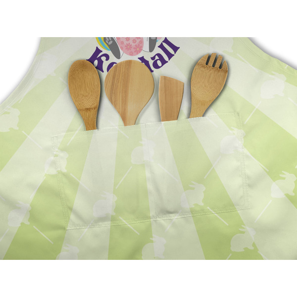 Easter Bunny Apron - Pocket Detail with Props