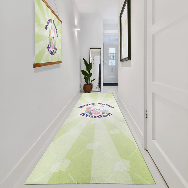 Easter Bunny Area Rug Sizes - In Context (vertical)