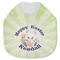 Easter Bunny Jersey Knit Baby Bib w/ Name or Text