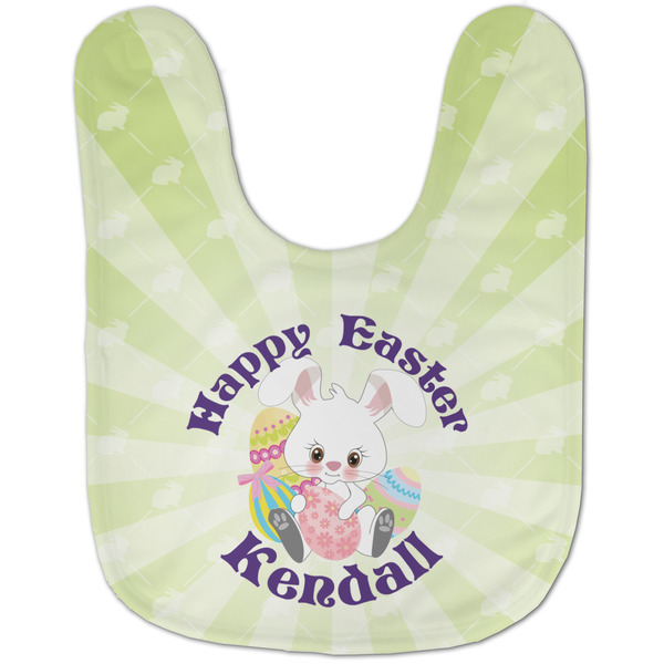 Easter Bunny Baby Bib - AFT flat