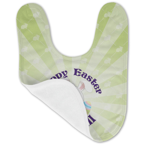 Easter Bunny Baby Bib - AFT folded