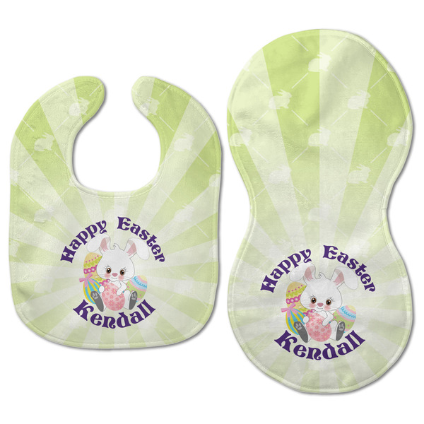 Easter Bunny Baby Bib & Burp Set - Approval (new bib & burp)