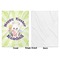 Easter Bunny Baby Blanket (Single Side - Printed Front, White Back)