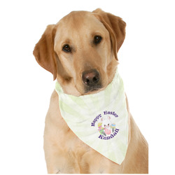 Easter Bunny Dog Bandana Scarf w/ Name or Text