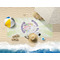 Easter Bunny Beach Towel Lifestyle