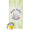 Easter Bunny Beach Towel w/ Beach Ball