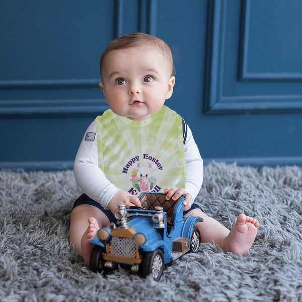 Easter Bunny Bib Lifestyle Boy